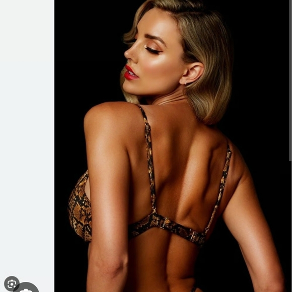 honey birdette Capri Python Underwire Nwt - Picture 2 of 8